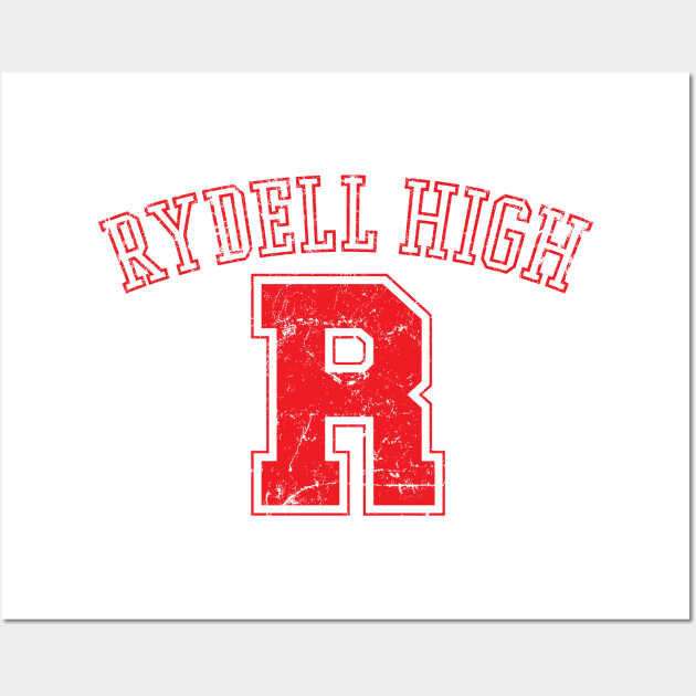 Rydell High Wall Art by MindsparkCreative